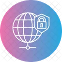 Globale Sicherheit Global Sicherheit Icon