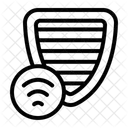 Globale Sicherheit  Symbol