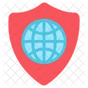 Globale Sicherheit  Symbol