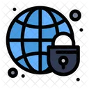 Globale Sicherheit  Symbol