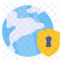 Globale Sicherheit  Symbol