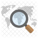 Global Suche Web Icon