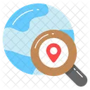 Global Standort Pin Symbol