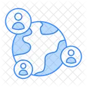 Globale Verbindung Symbol