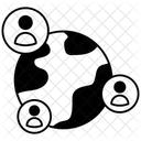 Globale Verbindung Symbol