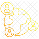 Globale Verbindung Symbol