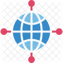 Globale Standorte Globale Navigation Global Positioning System Symbol