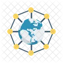 Global Verbindung Netzwerk Icon