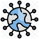 Verbindung Global Netzwerk Symbol
