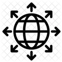 Globale Verbindung  Symbol
