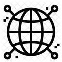 Globale Verbindung  Symbol