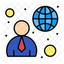 Globale Verbindung  Symbol