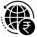 Global Rupien Globus Icon