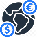 Globale Wahrung Geld Finanzen Icon