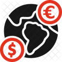 Globale Wahrung Geld Finanzen Icon