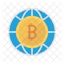 Welt Global Bitcoin Icon