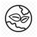 Global Welt Oko Symbol