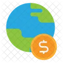 Wirtschaft Finanzen Global Icon