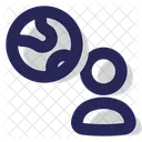 Globaler Benutzer  Symbol