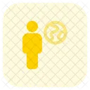 Globaler Benutzer  Symbol