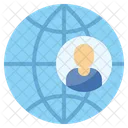 Globaler Benutzer  Symbol