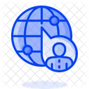 Globaler Benutzer  Symbol