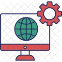 Globaler Fortschritt  Symbol