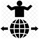 Globaler Influencer Influencer Fuhrer Symbol