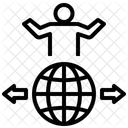 Globaler Influencer Influencer Fuhrer Symbol