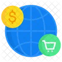 Globaler Markt  Symbol