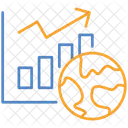 Grafik Statistik Global Symbol