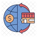 Globaler Markt  Symbol