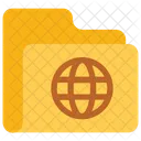 Global Ordner Globus Symbol