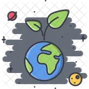 Globaler Planet  Symbol