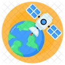 Globaler Satellit  Symbol