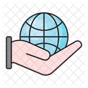 Globaler Schutz  Symbol