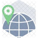 Globaler Standort  Symbol