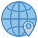 Globaler Standort  Symbol