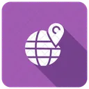 Globaler Standort  Symbol