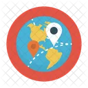 Globaler Standort  Symbol