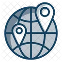 Globaler Standort  Symbol