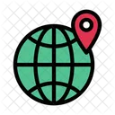 Globaler Standort  Symbol