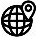Welt Karte Globus Symbol