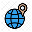 Globaler Standort  Symbol