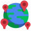 Globaler Standort  Symbol