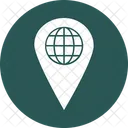 Globaler Standort  Icon