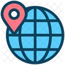 Globaler Standort  Symbol