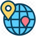 Globaler Standort  Symbol