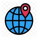 Globaler Standort  Symbol