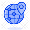 Globaler Standort  Symbol